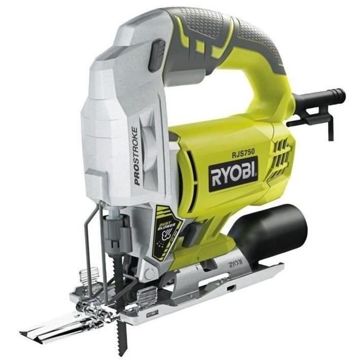 RYOBI SCIE SAUTEUSE 500W RJS750G RYOBI 500 W 75MM BOIS