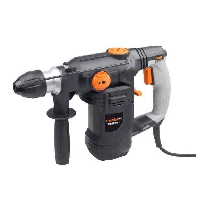 Marteau perforateur - MEISTER - MPH1500-1 - 1500W - Filaire - Noir, gr