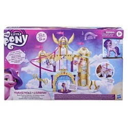 MY LITTLE PONY - A New Generation - La maison royale - château de 56 cm avec tyroliennes et Figurine Princess Petals