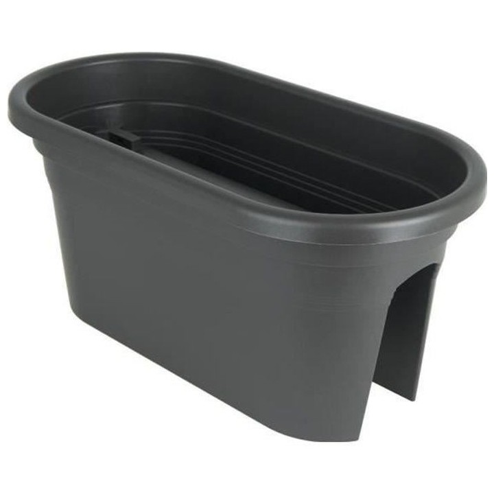 ARTEVASI Jardiniere pour balcon Venezia - 30 x 60 x H 27 cm - 18 L - G