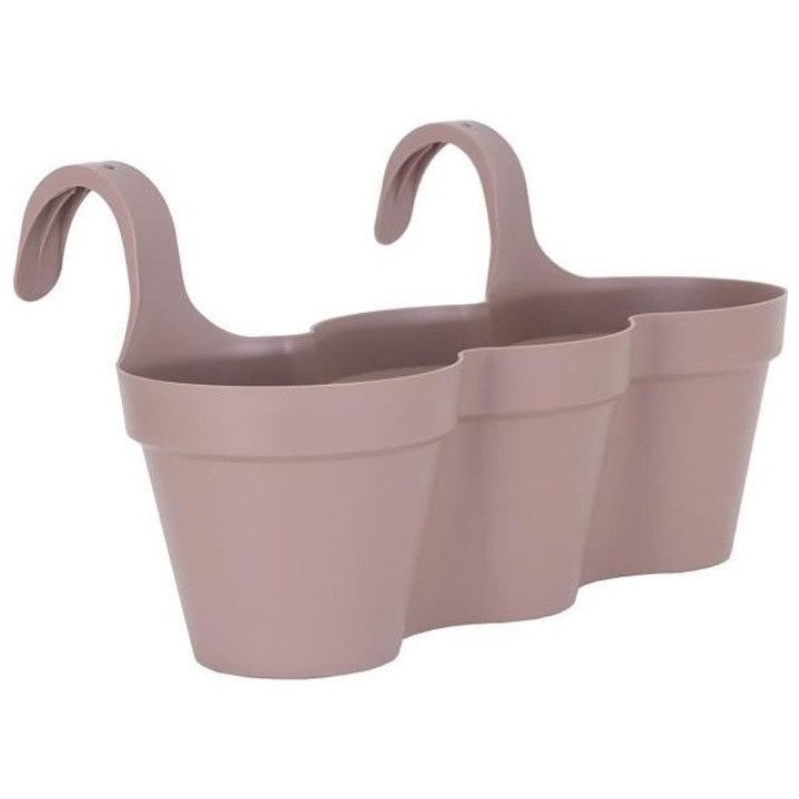 ARTEVASI Pot de fleurs pour balcon Capri Individ - 30,5 x 54 x H 28 cm