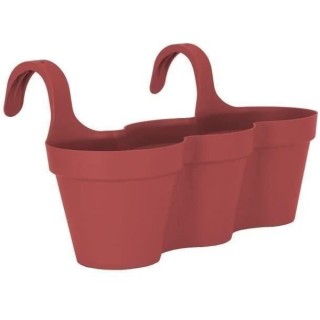 ARTEVASI Jardiniere Pot de fleurs pour balcon Capri Individ - 30,5 x 5
