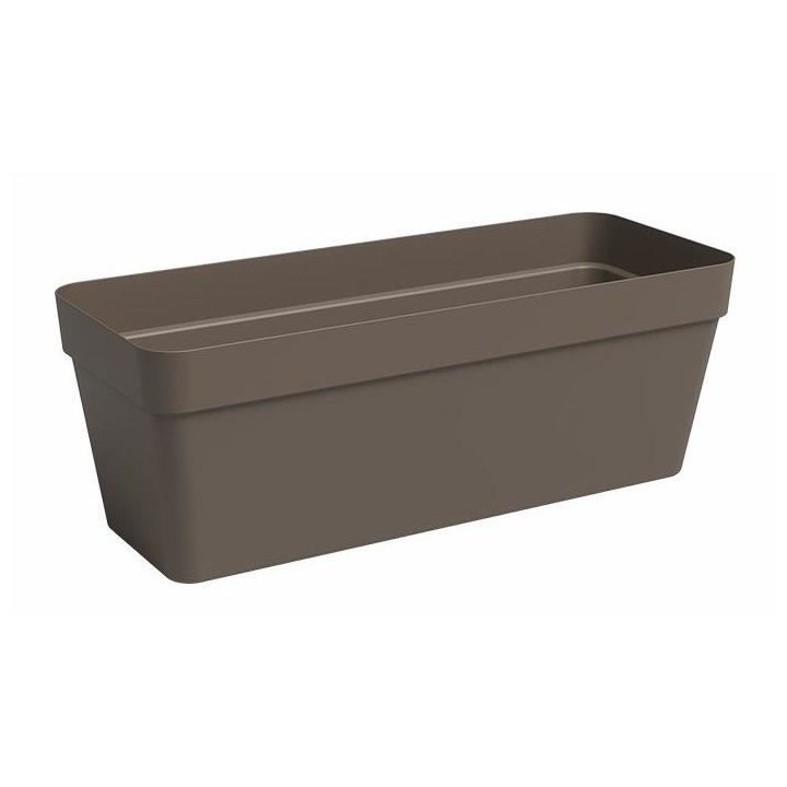 Jardiniere - Plastique - Bronze - Rectangulaire - L49,9 x P20 x H18,1c