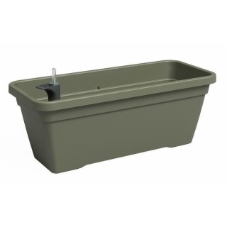 Jardiniere - Plastique - Vert sec - Rectangulaire - L57,9 x P24,3 x H2