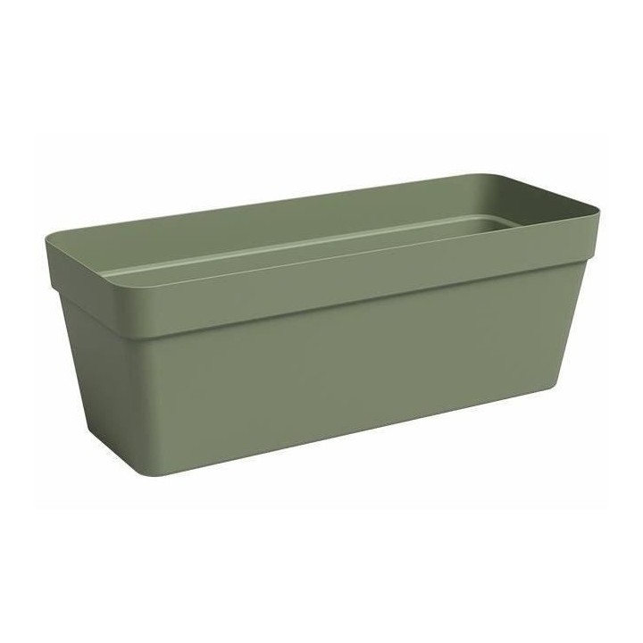 Jardiniere - Plastique - Vert Cendre� - Rectangulaire - L49,9 x P20