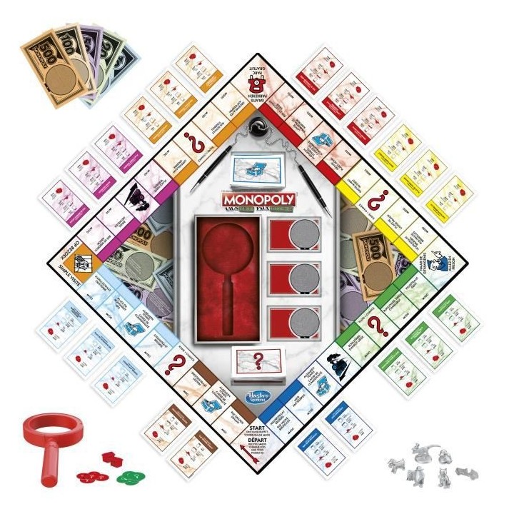 MONOPOLY - Faux billets - Jeu de plateau pour la famille et les enfant
