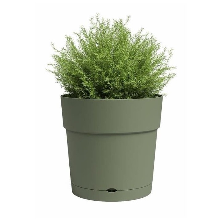 Pot - ARTEVASI - CAPRI - Large - Réserve d'eau - Vert Cendre� - L49