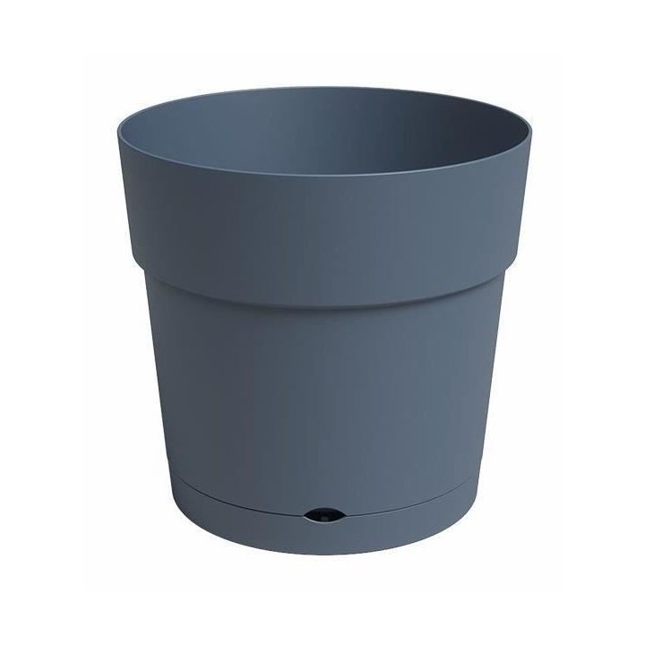 Pot - ARTEVASI - CAPRI - Large - Réserve d'eau - Bleu Ardoise - L39,1