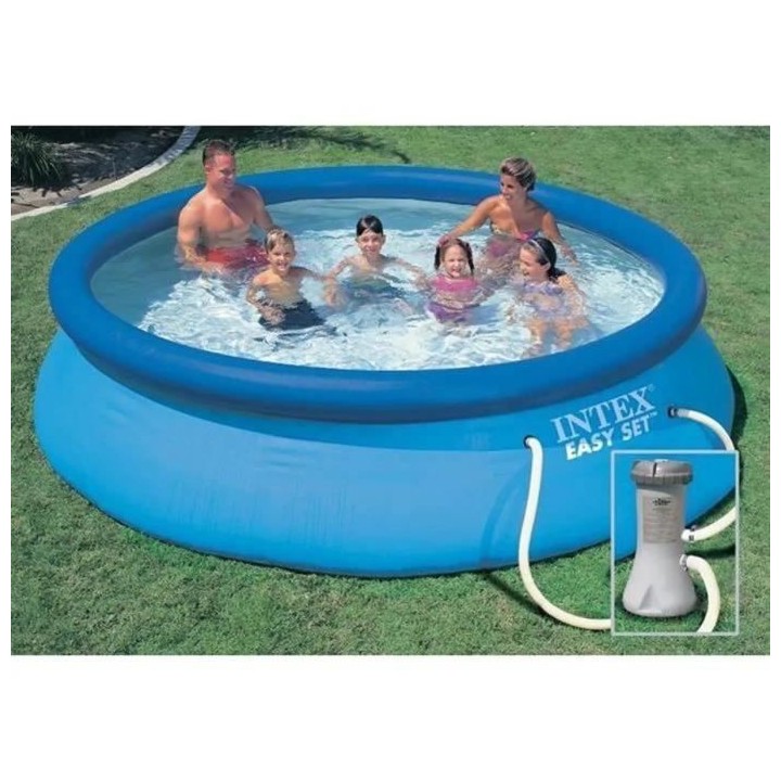 Kit Piscine hors sol autoportante INTEX - Easy Set™ - 366 x 76 cm -