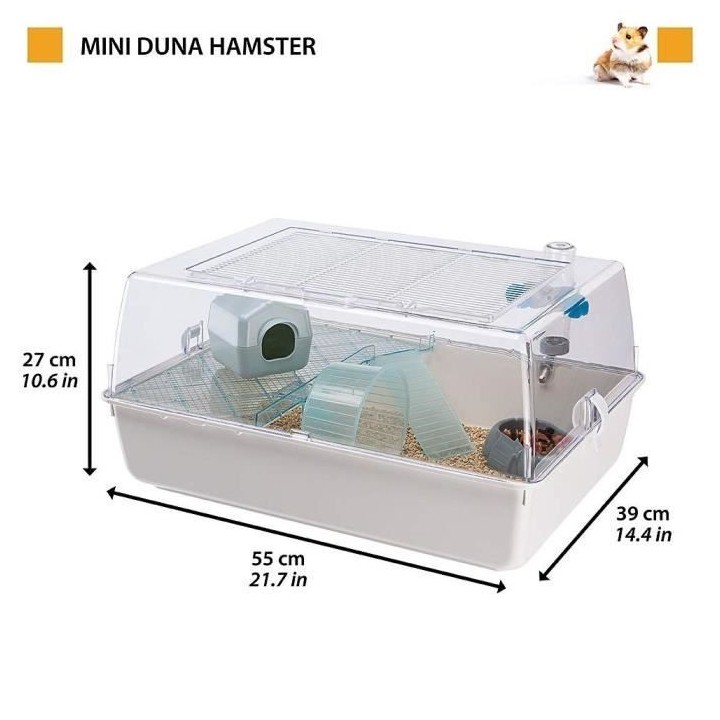 MINI DUNA Hamster Cage pour hamsters