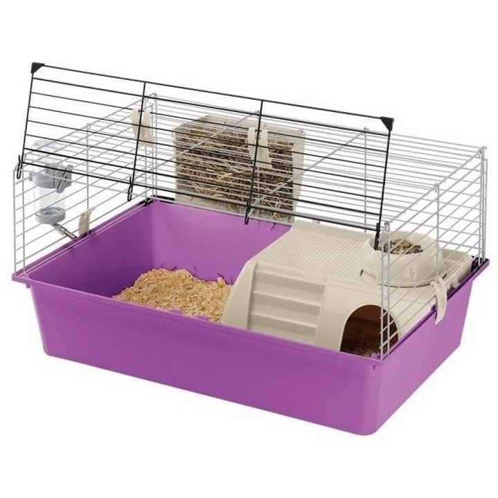 CAVIE Cage pour cochons d'inde 70 x 47 x 37,5 cm