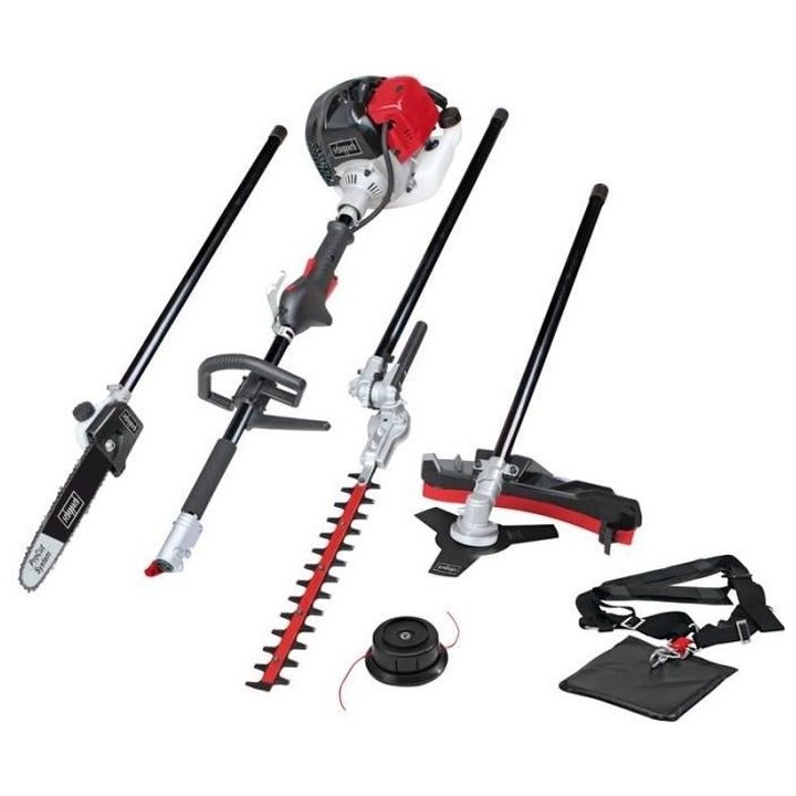 Débroussailleuse thermique 4 en 1 SCHEPPACH 52CC (débrousailleuse,