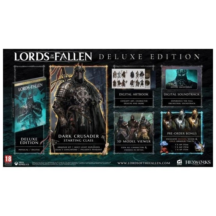 Lords Of The Fallen - Jeu PS5 - Deluxe Edition