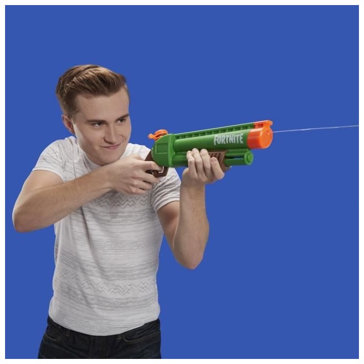 NERF SUPER SOAKER - Fortnite - Blaster a eau Pump-SG - arrosage a pomp