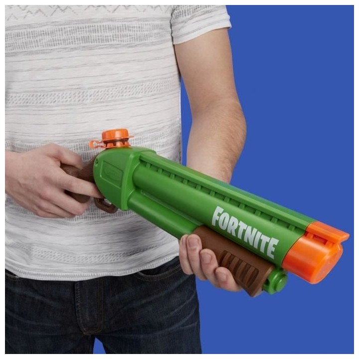 NERF SUPER SOAKER - Fortnite - Blaster a eau Pump-SG - arrosage a pomp