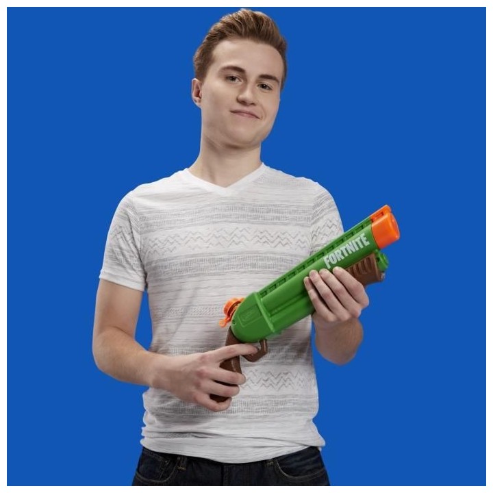 NERF SUPER SOAKER - Fortnite - Blaster a eau Pump-SG - arrosage a pomp