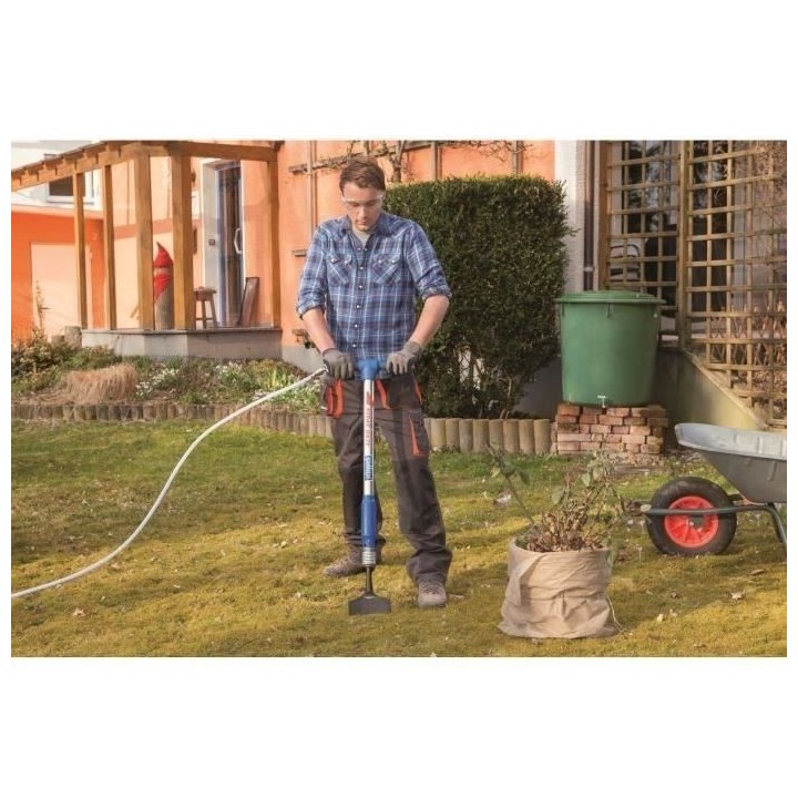 Beche pneumatique universelle 5-en-1 SCHEPPACH - AERO 2 SPADE - Fer fo