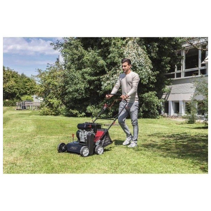 Scarificateur thermique SCHEPPACH SC40P - 40cm, 118cc, 2200W, 18 lames