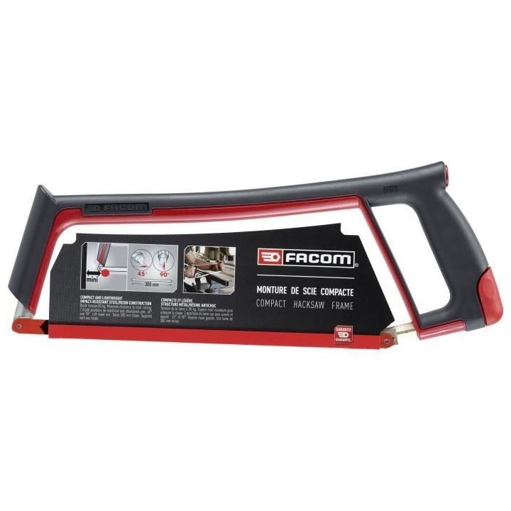 Monture de Scie a Métaux FACOM - 601PB - Longueur : 385 mm - Structur