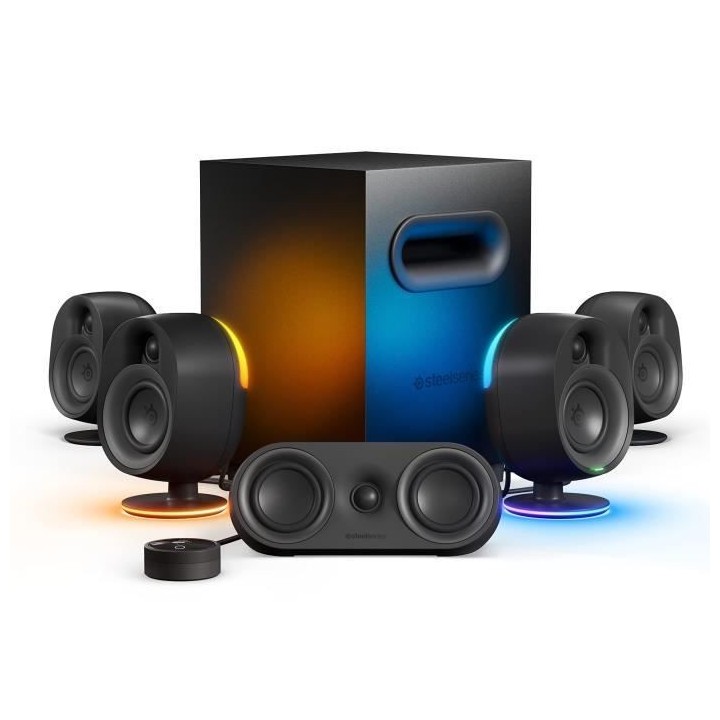 Enceintes d'ordinateur - STEELSERIES - Arena 9 - Son surround 5.1