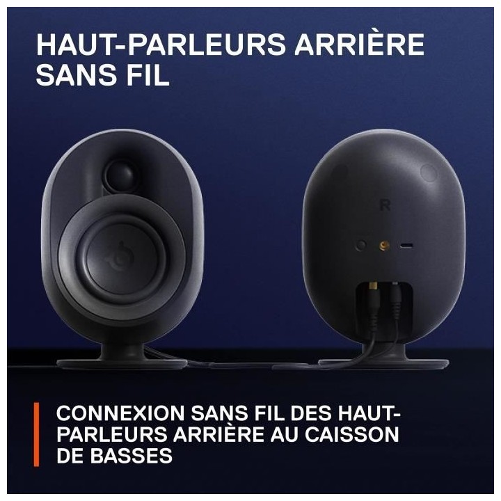 Enceintes d'ordinateur - STEELSERIES - Arena 9 - Son surround 5.1