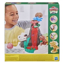 PLAY-DOH - Slime - Dino Crew - Jouet Île aux Dinosaures - avec pâte HydroGlitz atoxique - pour enfants des 4 ans