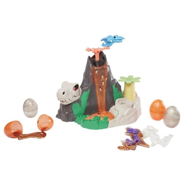 PLAY-DOH - Slime - Dino Crew - Jouet Île aux Dinosaures - avec pâte