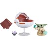 STAR WARS - The Bounty Collection The Child - pack Landau flottant de Grogu - figurine de collection de 5 cm - des 4 ans