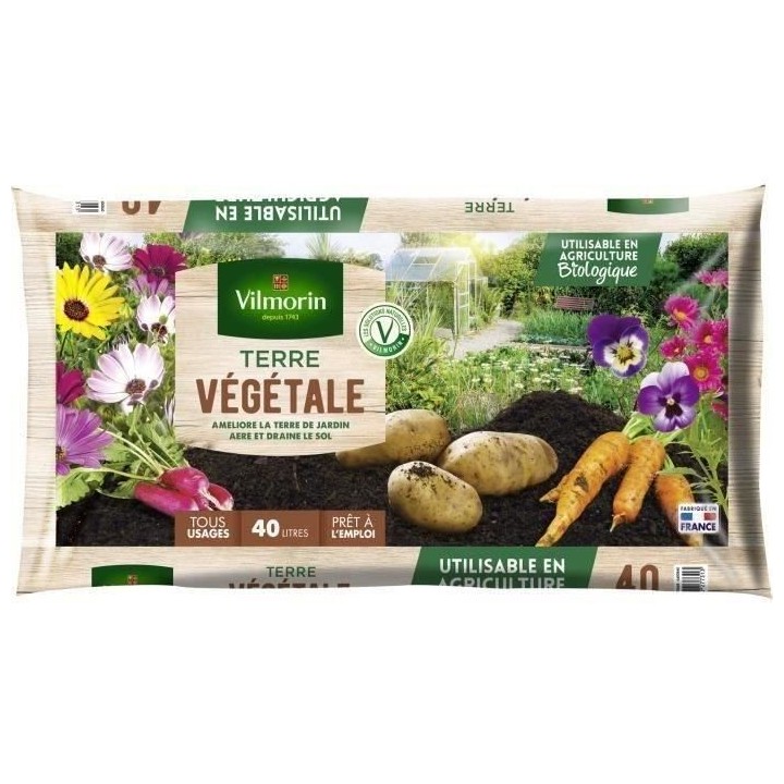 VILMORIN Terre végétale 40 L