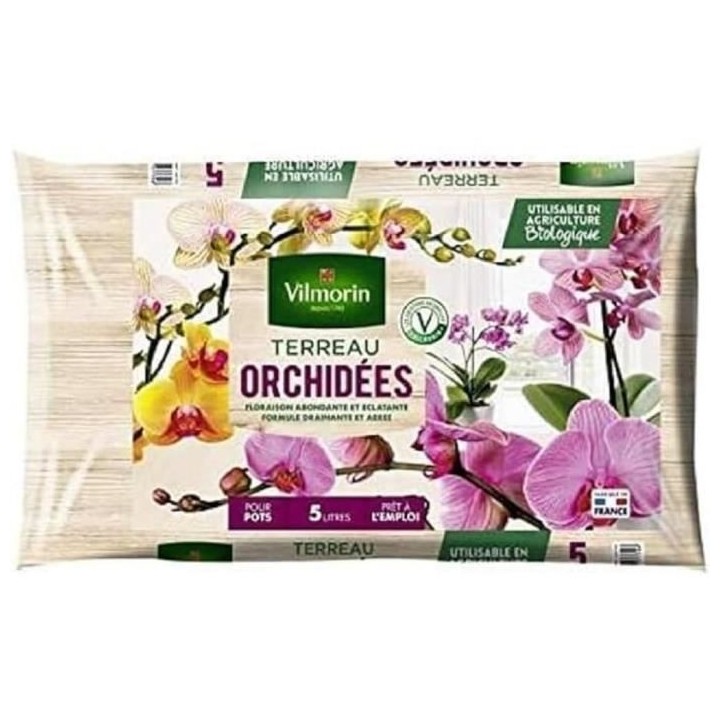 VILMORIN Terreau orchidées 5 L