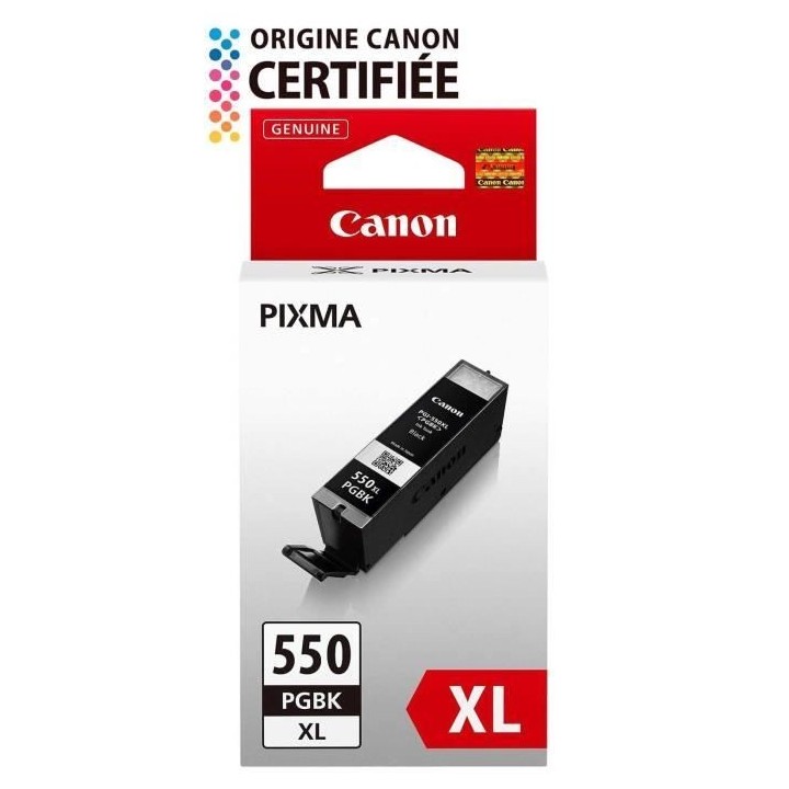CANON Cartouche d'encre PGI-550 XL grande capacité Noir (PGI550XL)