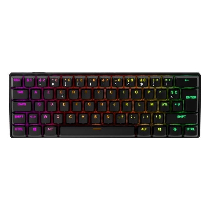 Clavier Gaming - AZERTY - STEELSERIES - Apex Pro Mini Wireless FR - Sa