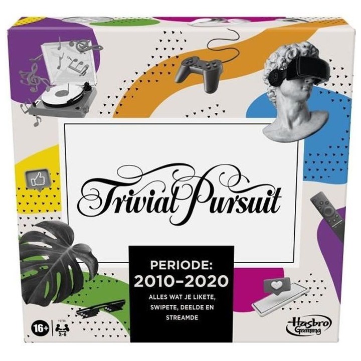 TRIVIAL PURSUIT - Décennie : 2010 -2020 - Jeu de plateau pour adulte