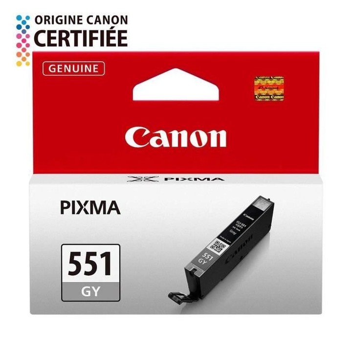 CANON Cartouche d'encre CLI-551GY Gris