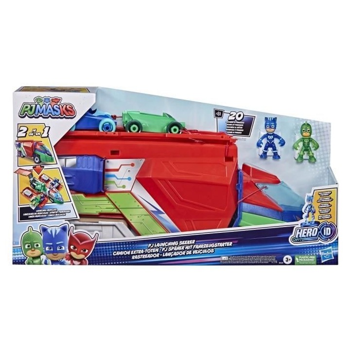 PYJAMASQUES - Camion Extra-Totem - Jouet préscolaire transformable -