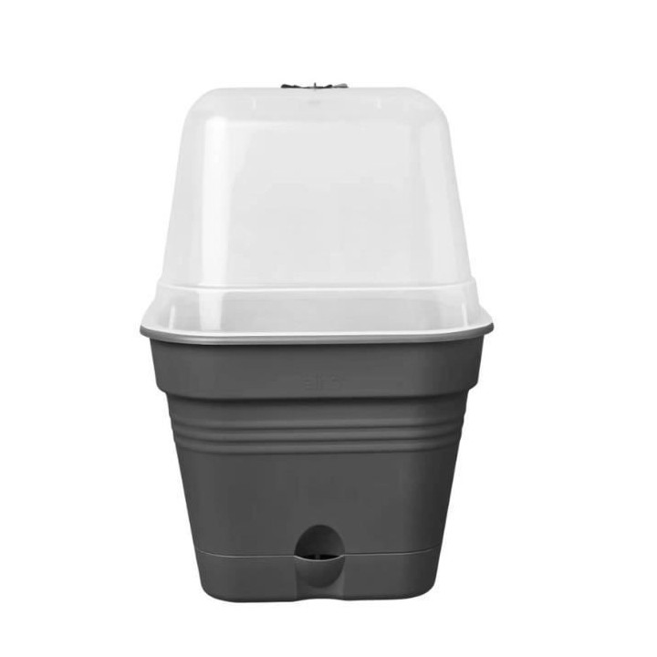 ELHO Green Basics Pot De Cult Car Allin1 30 - Noir - Ø 30 x H 25 cm -
