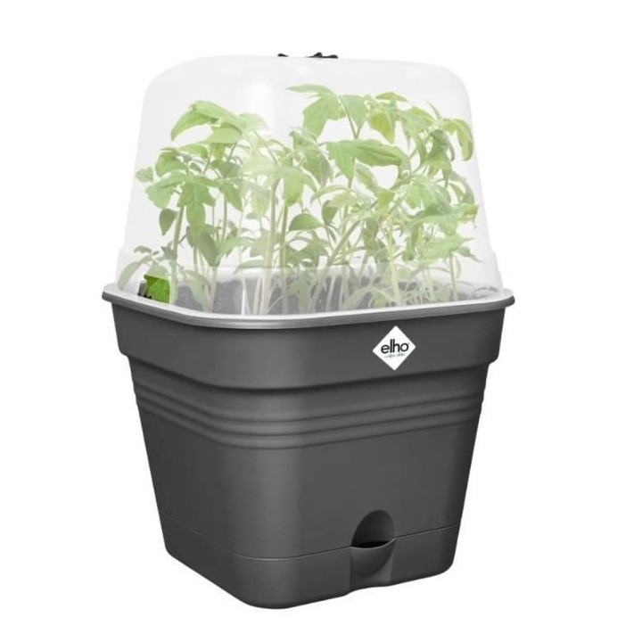 ELHO Green Basics Pot De Cult Car Allin1 35 - Noir - Ø 35 x H 29 cm -