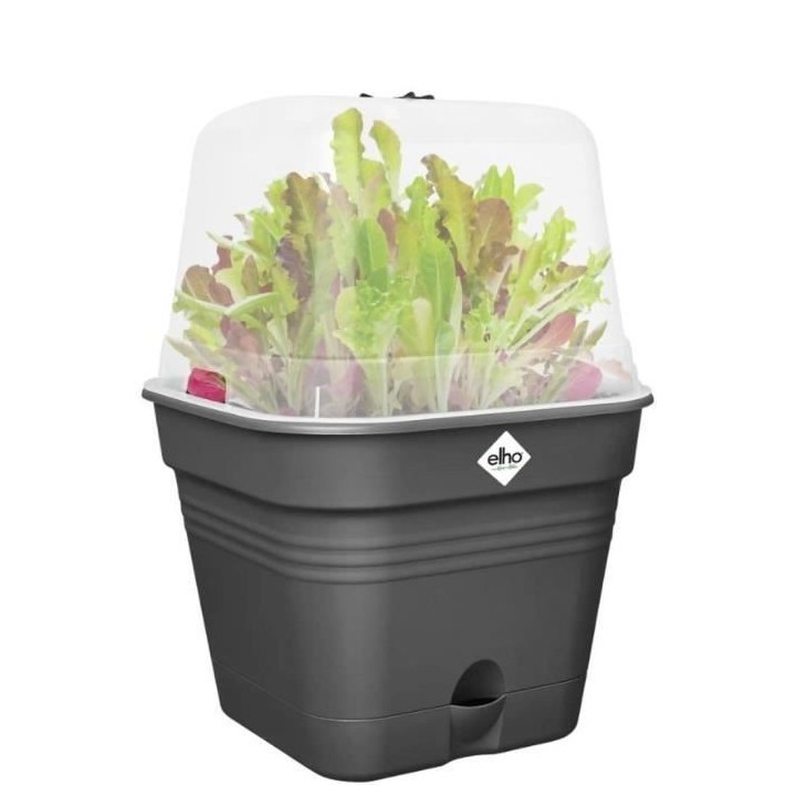 ELHO Green Basics Pot De Cult Car Allin1 35 - Noir - Ø 35 x H 29 cm -