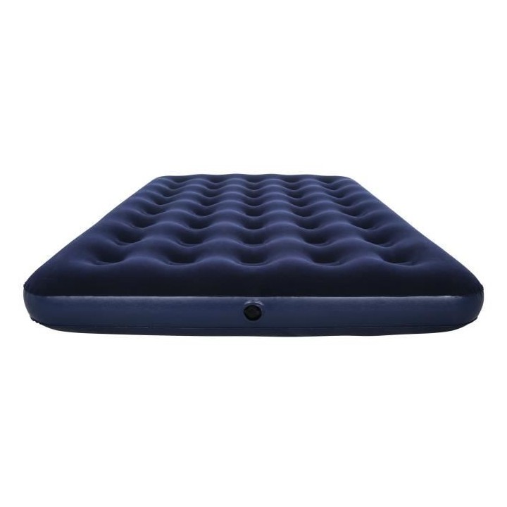 BESTWAY Matelas gonflable floqué Horizon Double + Pompe électrique S