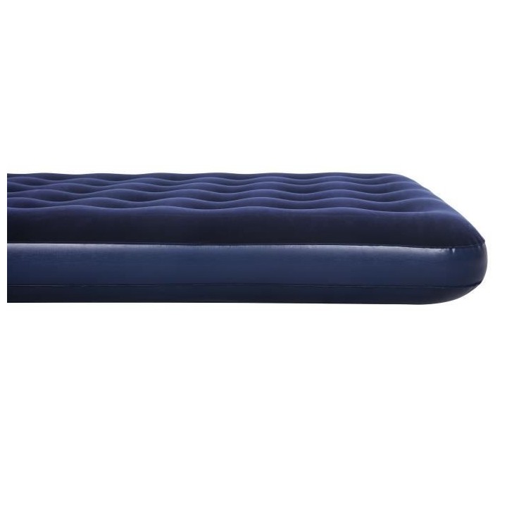 BESTWAY Matelas gonflable floqué Horizon Double + Pompe électrique S