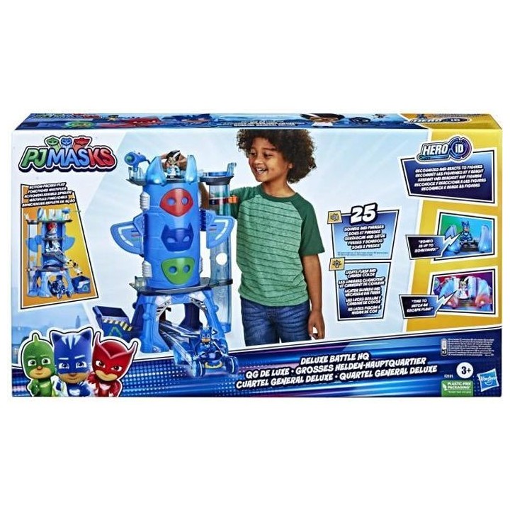 PYJAMASQUES - QG de luxe - Quartier général - Jouet préscolaire ave