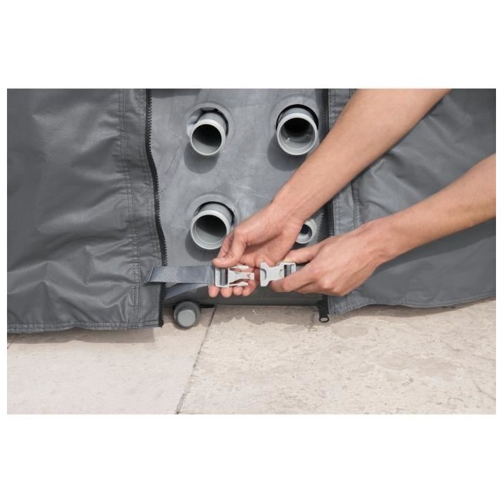 BESTWAY - Couverture thermique EnergySense™ pour spas carrés 230 x