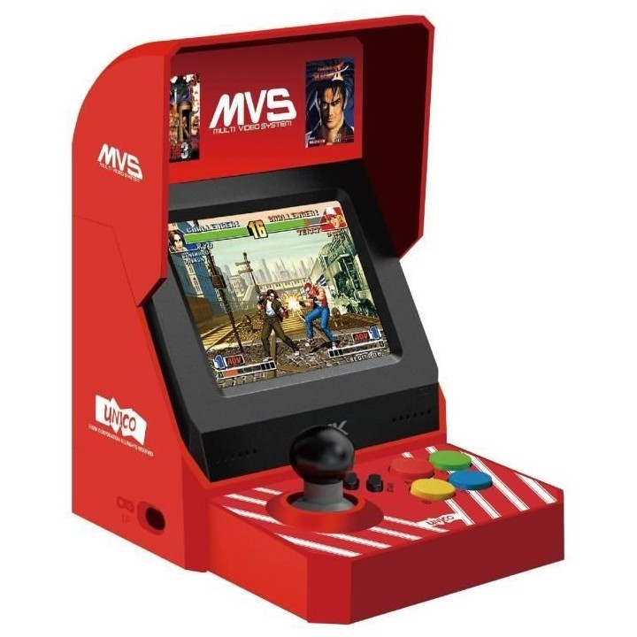 Console Retro - Snk Neogeo Mvs Mini - Rouge
