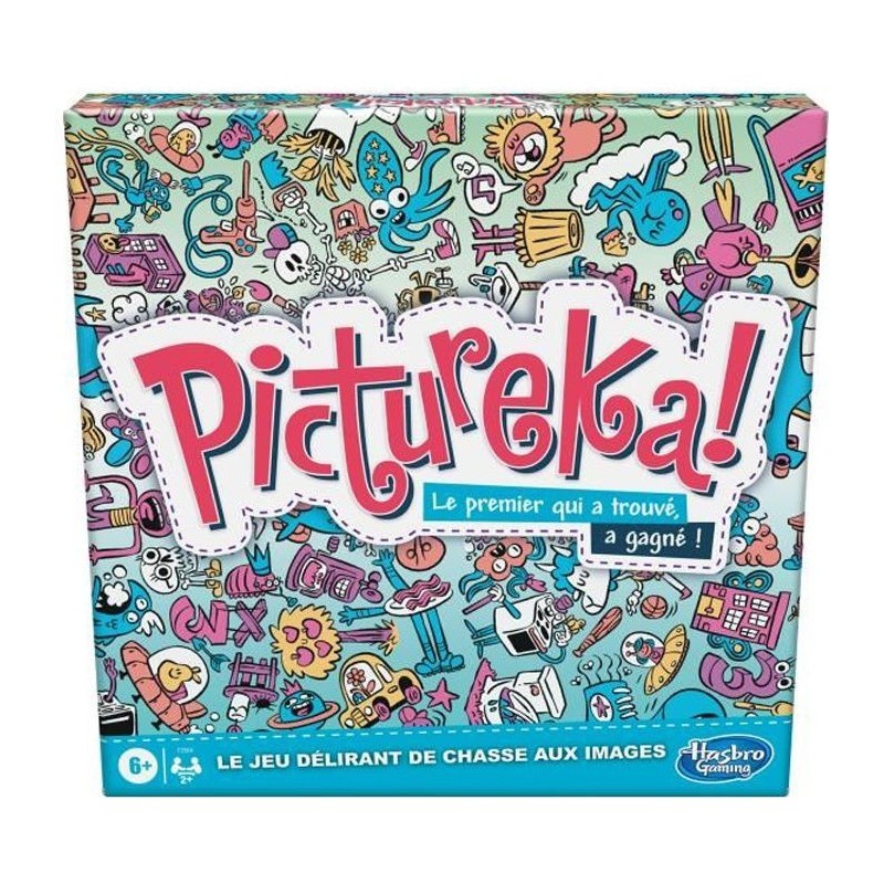 Pictureka! - Hasbro Gaming - Jeu avec images - jeu de plateau pour enfants - amusant pour la famille - a partir de 6 ans