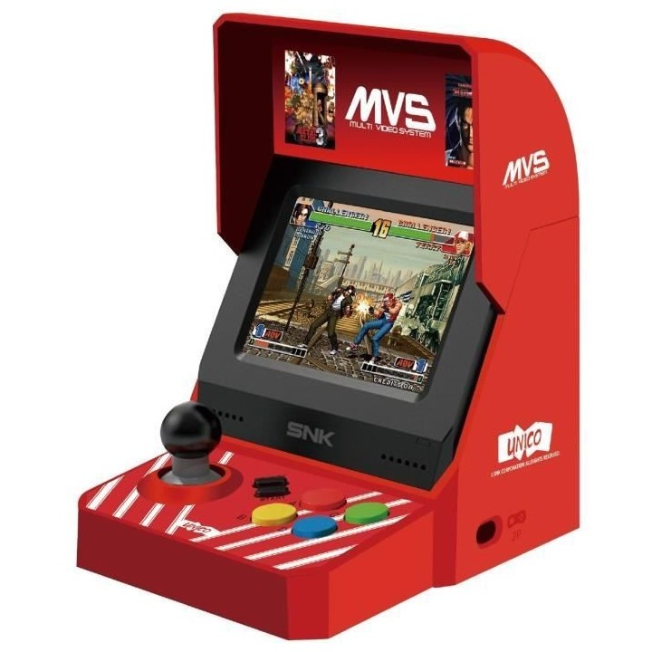 Console Retro - Snk Neogeo Mvs Mini - Rouge