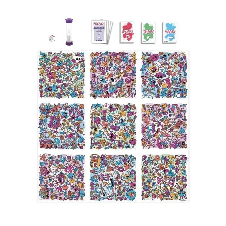 Pictureka! - Hasbro Gaming - Jeu avec images - jeu de plateau pour enf