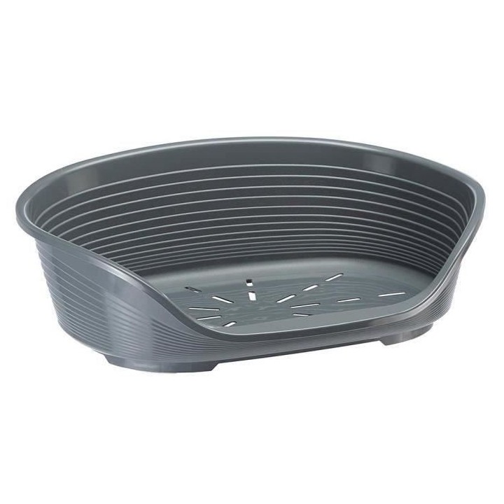 FERPLAST Panier pour chien plastique SIESTA Deluxe Taille 2 - 49x36x17