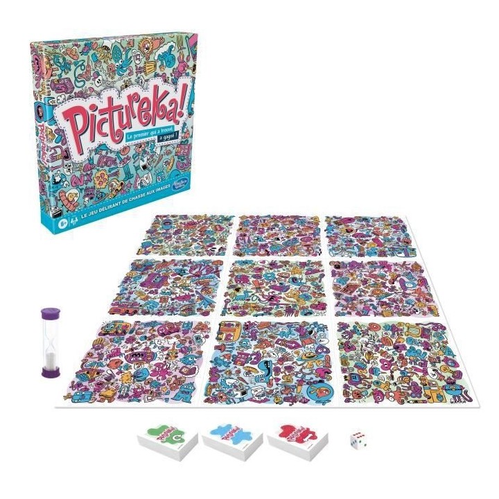 Pictureka! - Hasbro Gaming - Jeu avec images - jeu de plateau pour enf