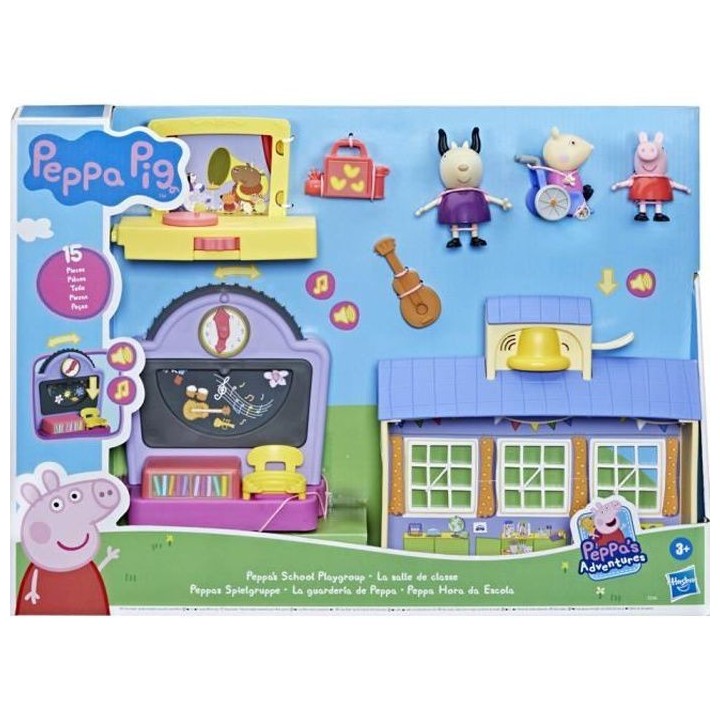 PEPPA PIG - Peppa's Adventures - La salle de classe - Jouet préscolai