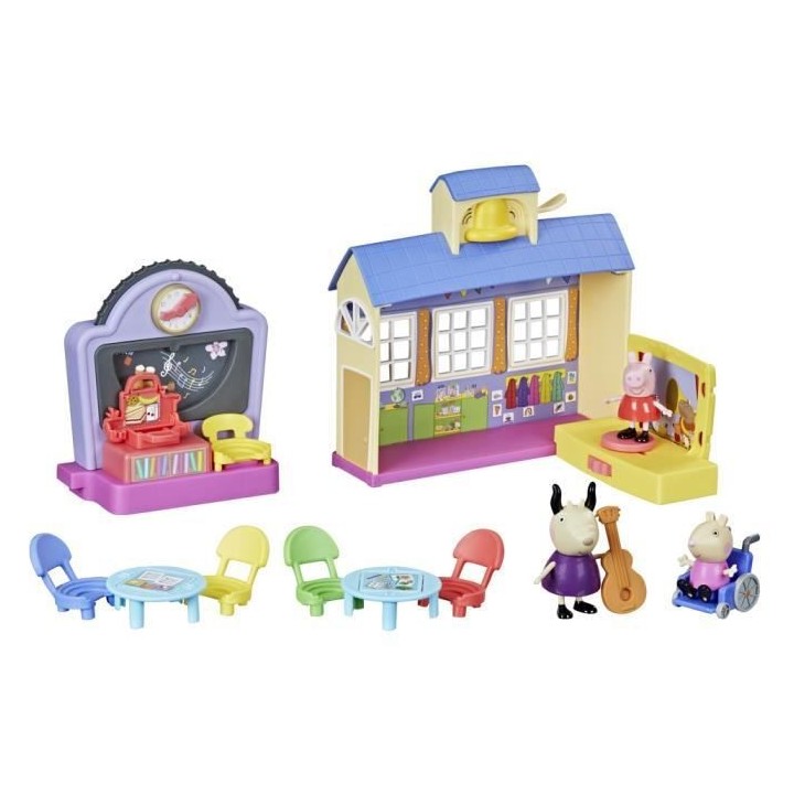 PEPPA PIG - Peppa's Adventures - La salle de classe - Jouet préscolai